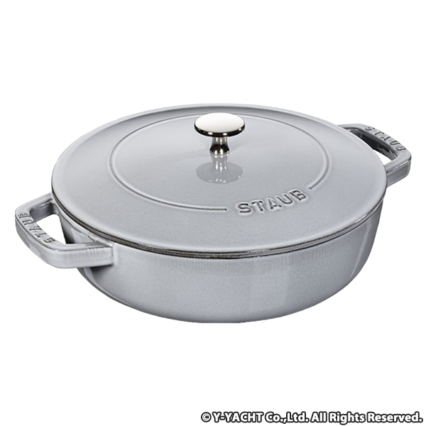 staub ストウブ  ブレイザー ソテーパン グレー 24cm