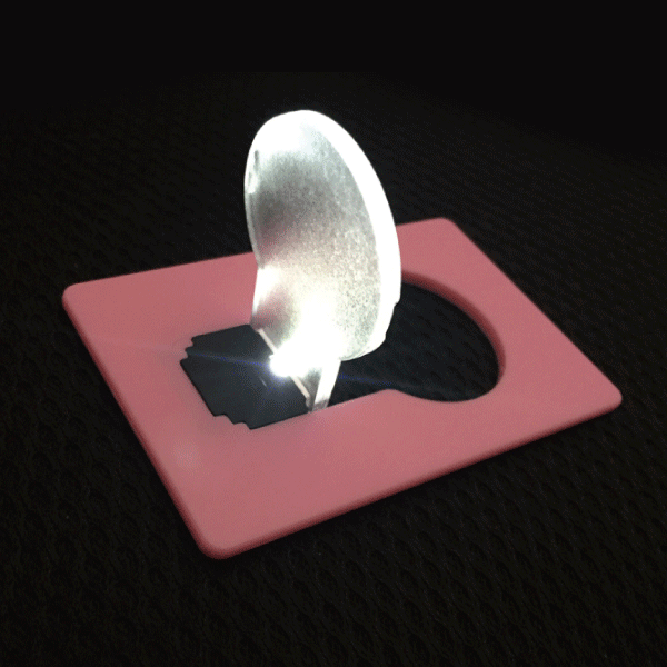 カード型LEDライト　6色から１つ