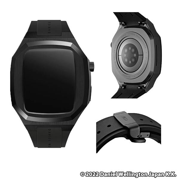 ダニエル・ウェリントン Apple Watch 44mm用 スマートウォッチケース ブラック