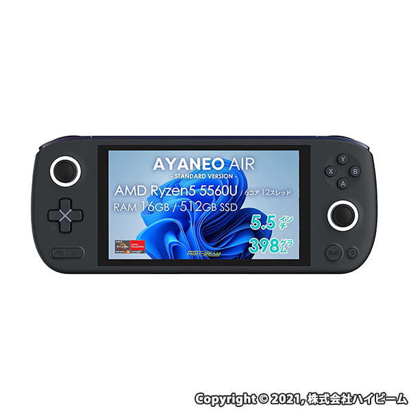 AYANEO AIR （有機ELモデル）512GB ポーラブラック