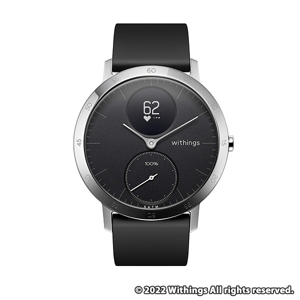 Withings Steel HR 心拍&アクティビティモニター40mm ブラック