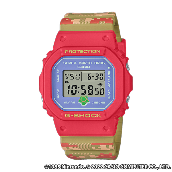 G-SHOCK スーパーマリオコラボモデル DW-5600SMB-4JR