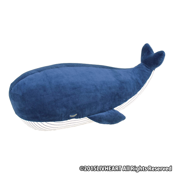 りぶはあと 抱き枕 プレミアムねむねむアニマルズ クジラのカナロア Lサイズ