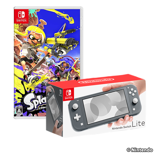 Nintendo Switch Lite グレー + スプラトゥーン3