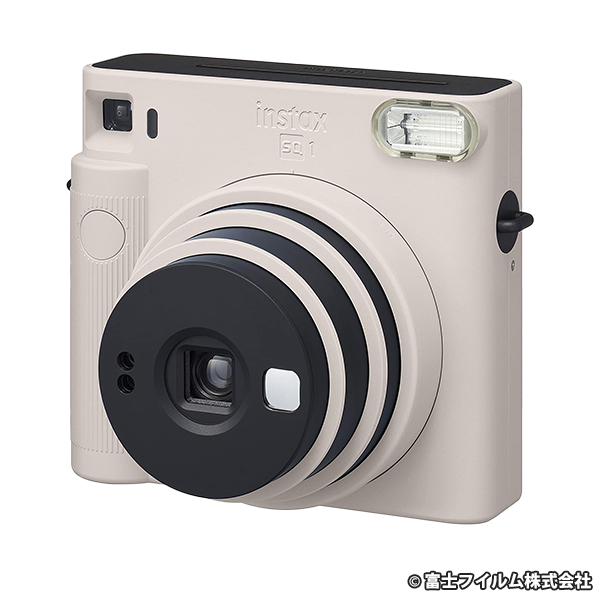 FUJIFILM チェキスクエアinstax SQUARE SQ1 チョークホワイト