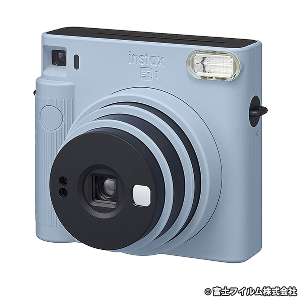 FUJIFILM チェキスクエアinstax SQUARE SQ1 グレイシャーブルー