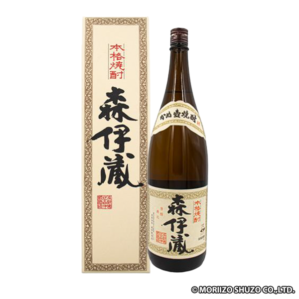 森伊蔵 本格 芋焼酎 25% 1800ml かめ壺焼酎 箱付