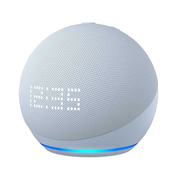 Echo Dot with clock (エコードットウィズクロック) 第5世代 クラウドブルー