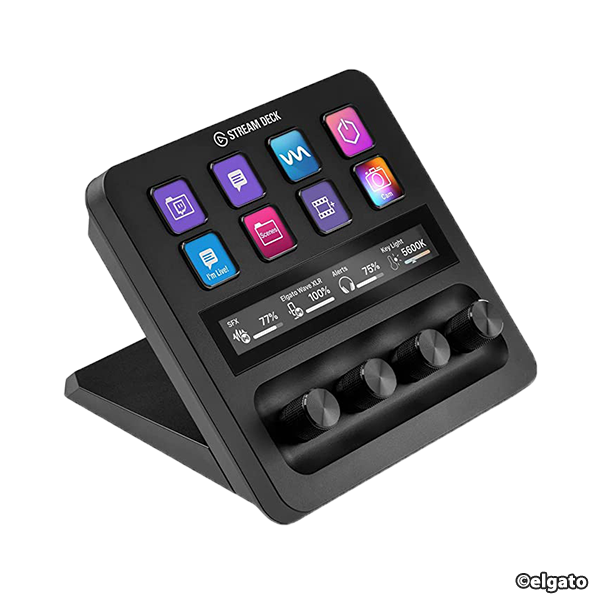 lgato USB-C Stream Deck + ストリームデックプラス カスタム可能なLCDキー/ダイヤル/タッチストリップ