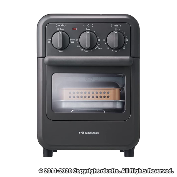 レコルト エアーオーブントースター RFT-1 recolte Air Oven Toaster (グレー)