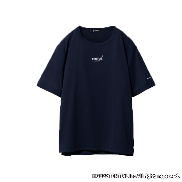 [TENTIAL] BAKUNE DRY tops リカバリーウエア Lサイズ ネイビー