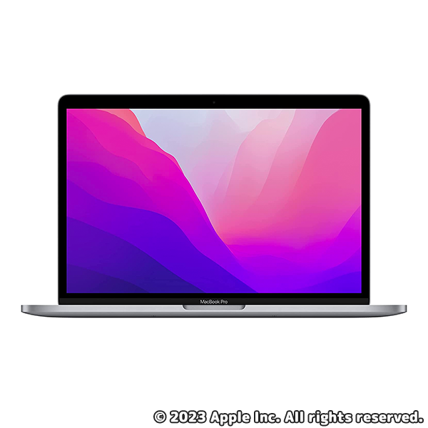 2022 13インチMacBook Pro: 8コアCPUと10コアGPUを搭載したApple M2チップ, 256GB SSD スペースグレイ