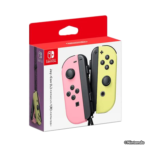 【任天堂純正品】Joy-Con(L) パステルピンク/(R) パステルイエロー