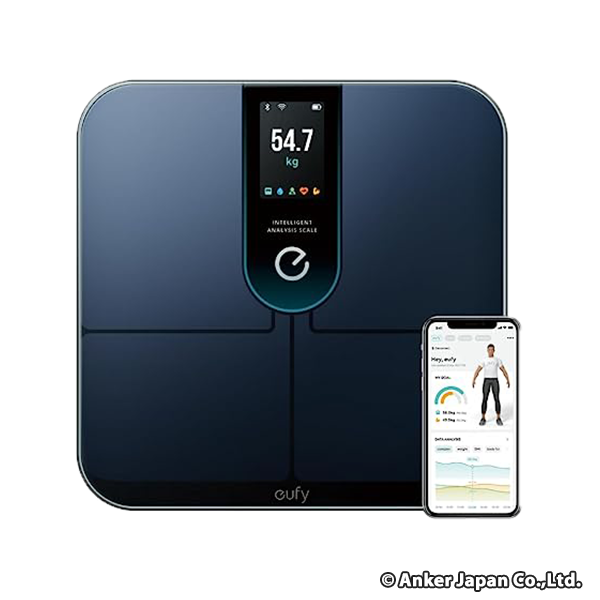 Anker Eufy(ユーフィ) Smart Scale P3 体重体組成計 ブラック