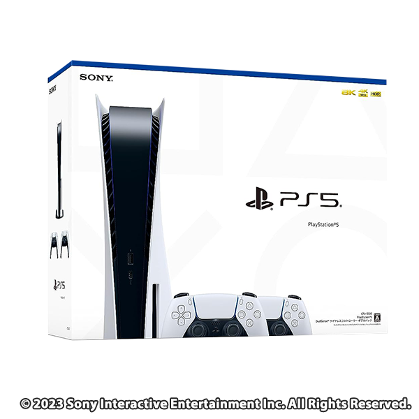 PlayStation 5 DualSense ワイヤレスコントローラー ダブルパック(CFIJ-10011)