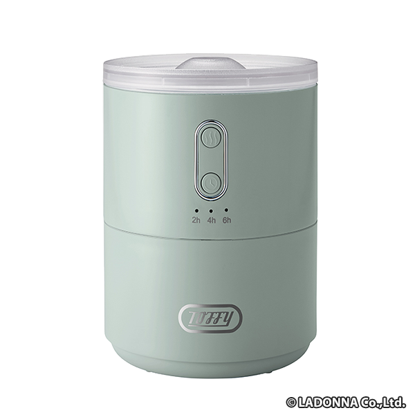 Toffy ふわふわリング加湿器 450ml ペールアクア