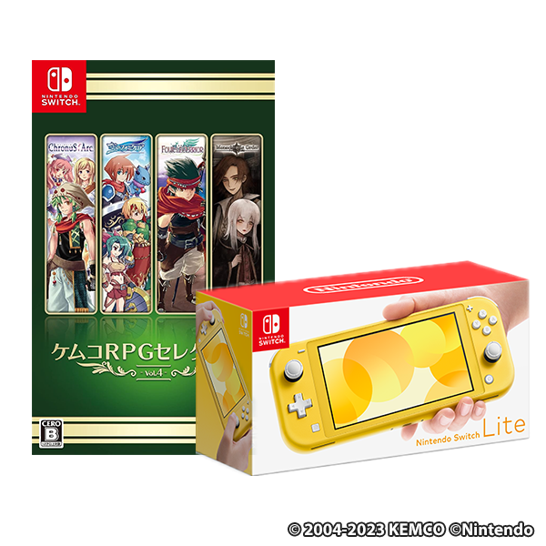 Nintendo Switch Lite イエロー + ケムコRPGセレクション Vol.4