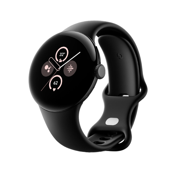 Google Pixel Watch 2 Matte Black アルミケース/Obsidian アクティブバンド(Wifi)