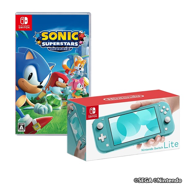 Nintendo Switch Lite ターコイズ + ソニックスーパースターズ