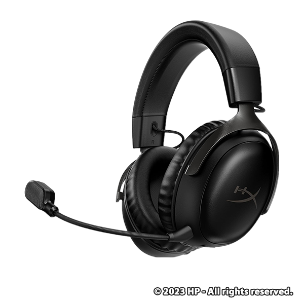 HyperX Cloud III ワイヤレス ゲーミングヘッドセット 77Z45AA　ブラック 