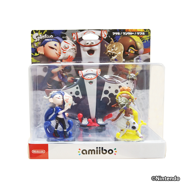 amiibo すりみ連合セット[フウカ／ウツホ／マンタロー]