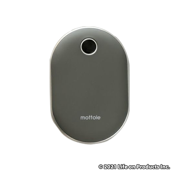 mottole充電式 カイロ  モバイルバッテリー付 MTL-E029 グレー