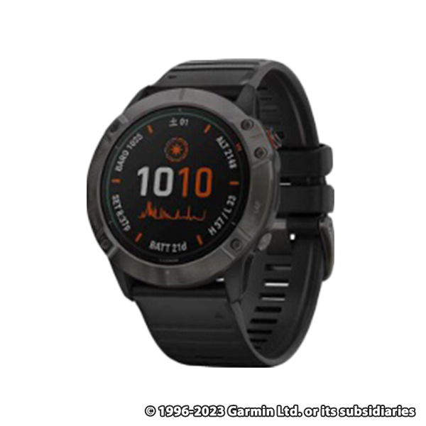 GARMIN フェニックス6X プロ デュアルパワー Ti Black