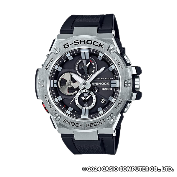 G-SHOCK G-STEEL スマートフォン リンク GST-B100-1AJF メンズ ブラック