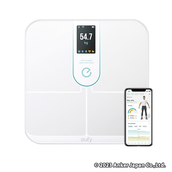 Anker Eufy (ユーフィ) Smart Scale P3  ホワイト