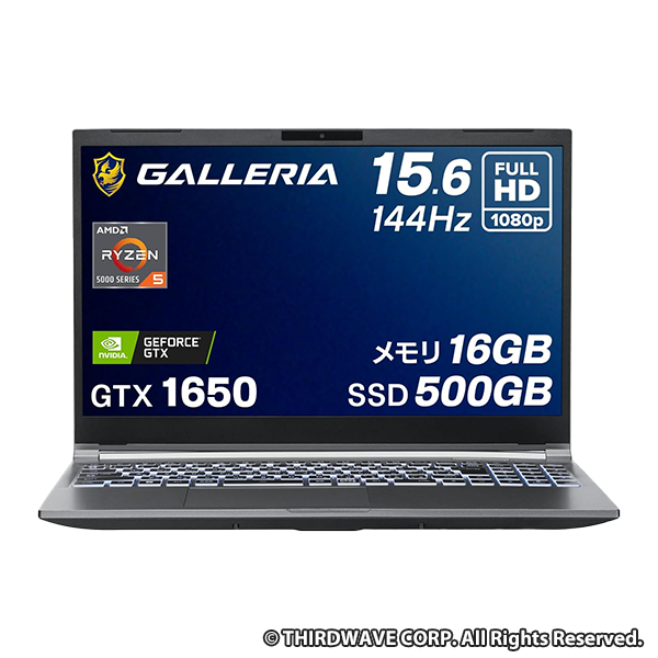 GALLERIA ガレリア ゲーミングノートPC RL5R-G165-5