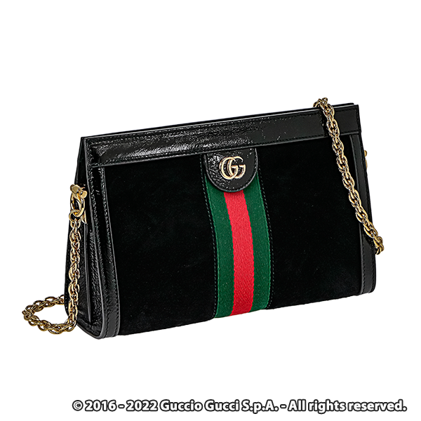 GUCCI ショルダーバッグ オフィディア ブラック(503877-D6ZYG)