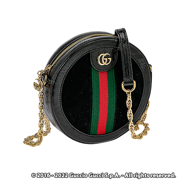 GUCCI ショルダーバッグ オフィディア ブラック(550618-D6ZYB)