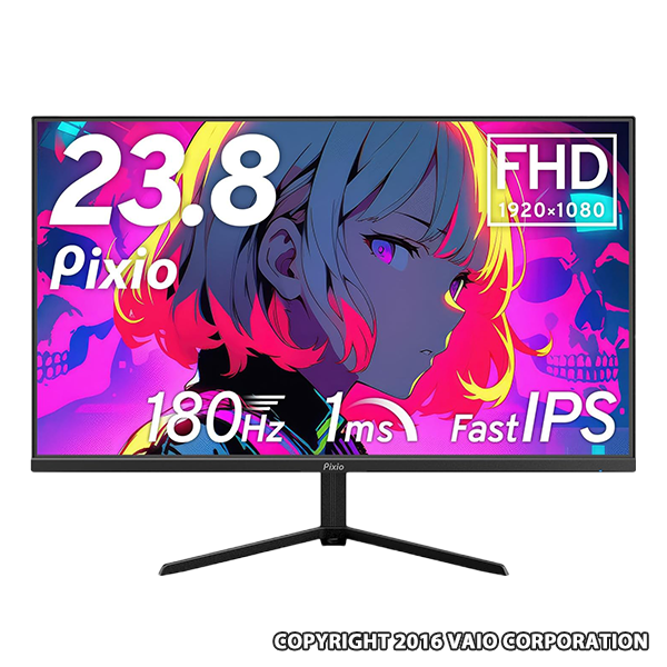 Pixio PX248 Prime Plus ブラック 23.8インチ