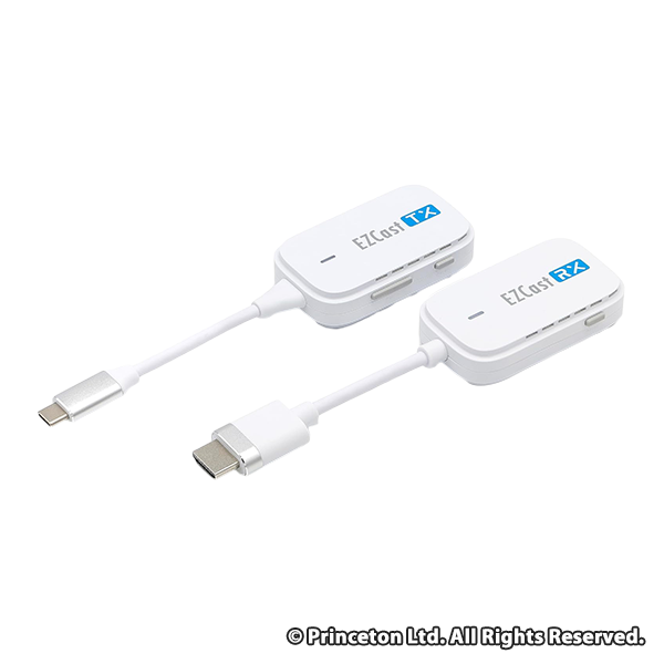 プリンストン EZCast Pocket ワイヤレス USB-C to HDMI