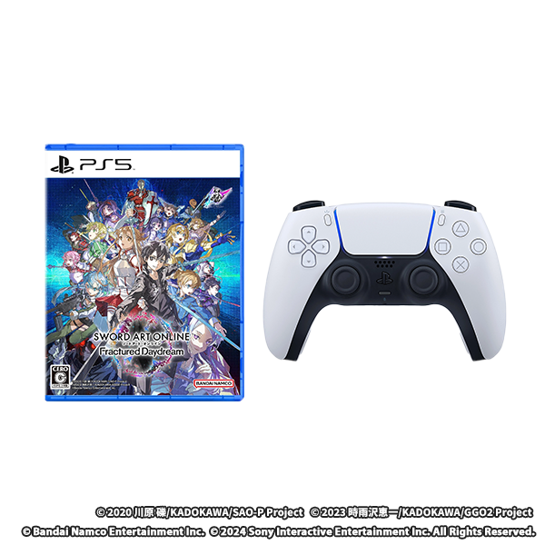 DualSense ワイヤレスコントローラー + ソードアート・オンライン フラクチュアード デイドリーム-PS5 セット