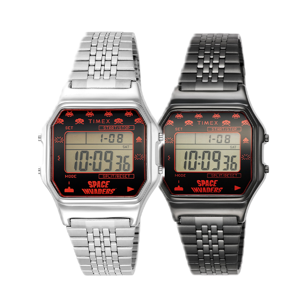 TIMEX スペースインベーダーコラボ 2種から1つ(TW2V30000、TW2V30200)