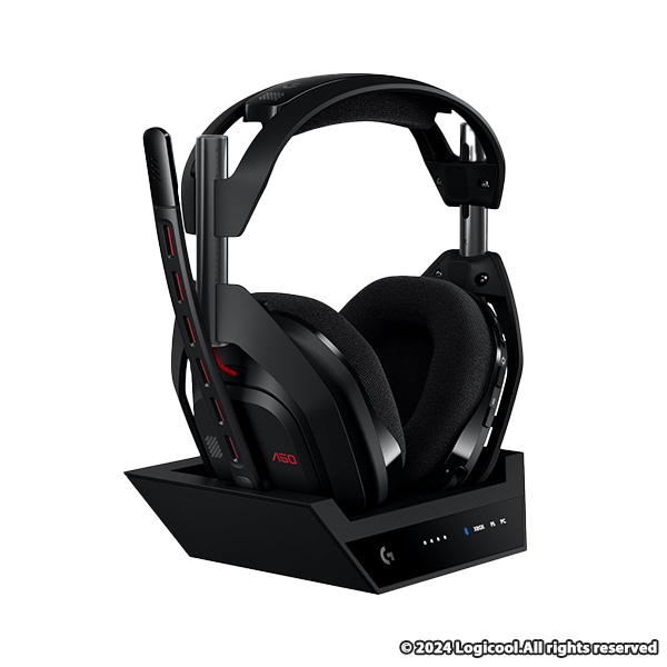 Logicool G ゲーミングヘッドセット ASTRO A50 LIGHTSPEED A50WL-003-BK