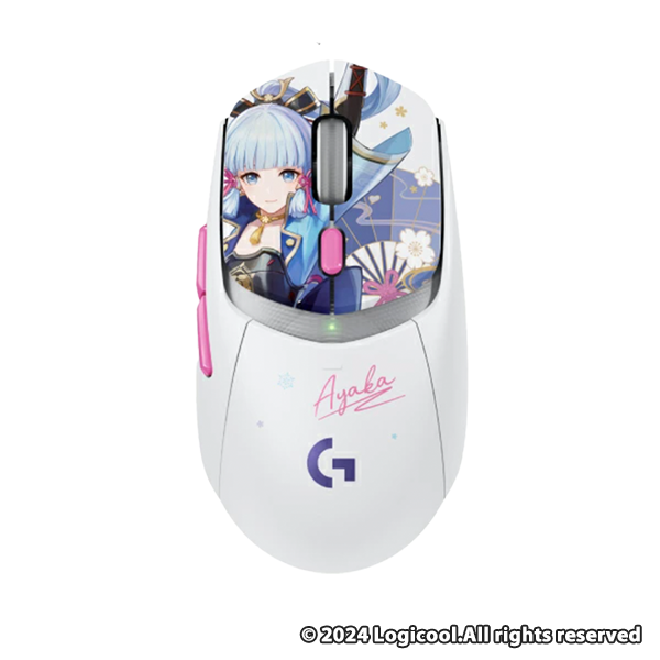 ロジクールG G309 LIGHTSPEED ワイヤレス ゲーミング マウス 神里綾華特別モデル