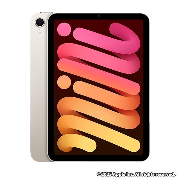 Apple iPad mini(A17 Pro) 128GB Wi-Fiモデル スターライト