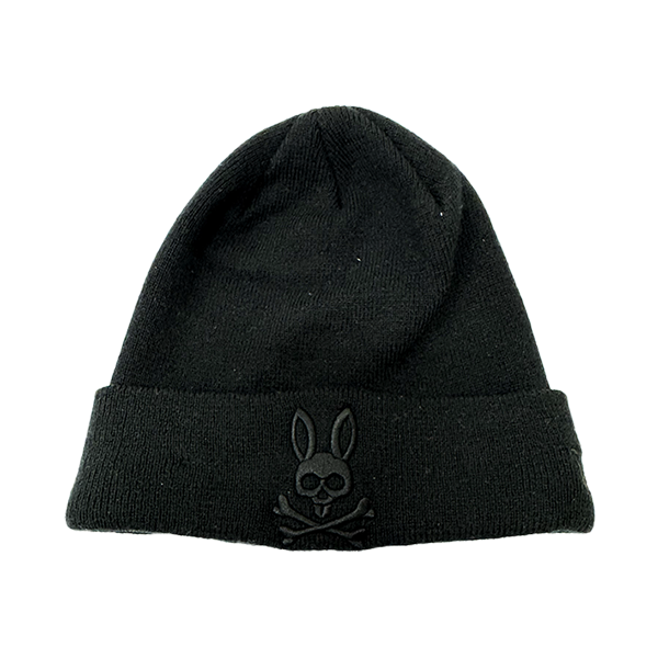  日直島田氏【私物】ニット帽 NEW ERA × Psycho Bunny ベーシックカフ ニットキャップ