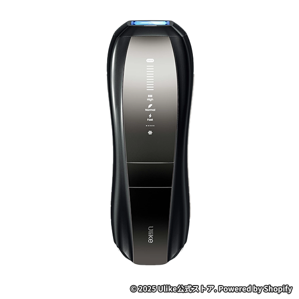 Ulike X + メンズ脱毛器 ブラック サファイア冷却技術でほぼ無痛