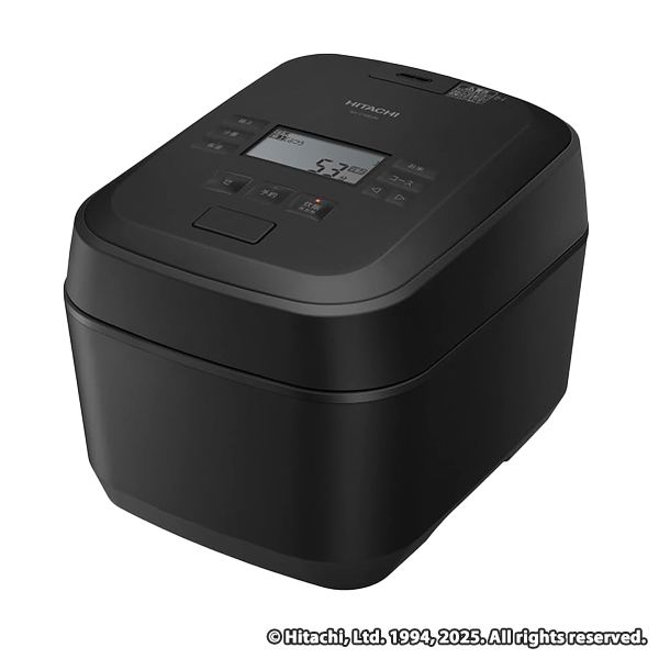 日立 炊飯器 5.5合 圧力&スチームIH ふっくら御膳 フロストブラック