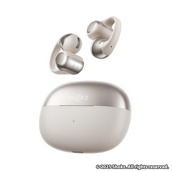 Shokz OpenDots ONE イヤーカフ オープンイヤーイヤホン グレー