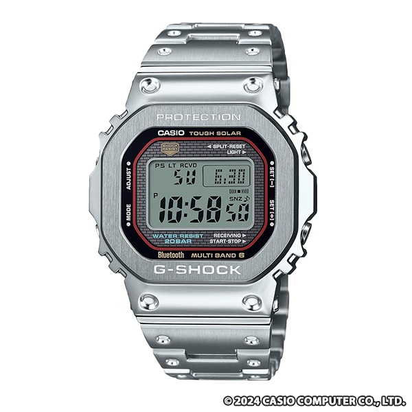 カシオ G-SHOCK GMW-B5000D-1CJF メンズ シルバー