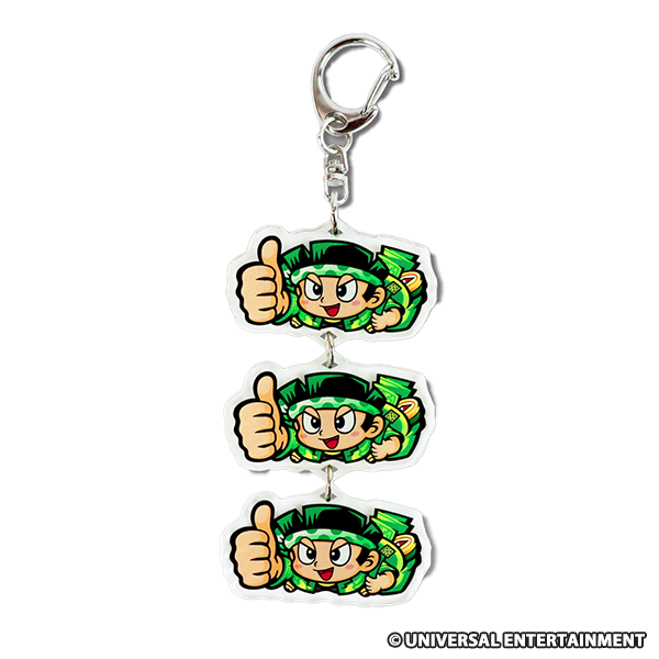 【アクリルキーホルダー】スマスロ 緑ドン VIVA！情熱南米編 REVIVAL-3連ドン
