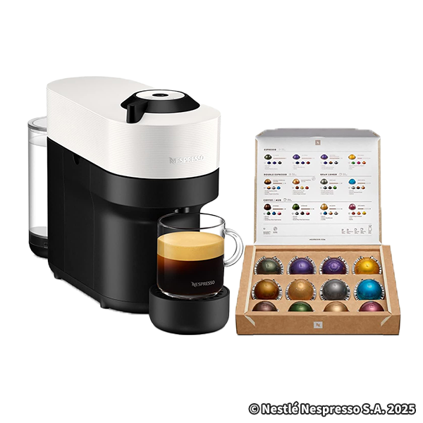 Nespressoネスプレッソ VERTUO  ポップ ココナッツホワイト GCV2-WH-W