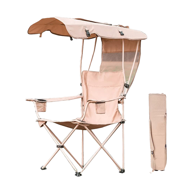 Fengzel Outdoor アウトドア 日よけチェア 屋根付きチェア　カーキ