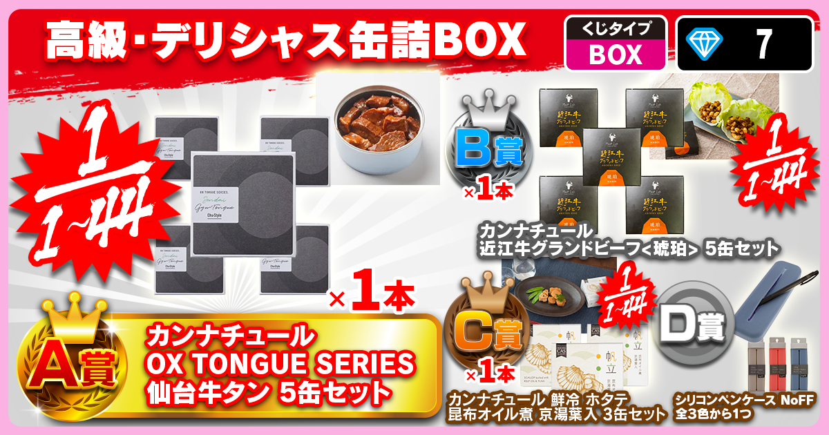 高級・デリシャス缶詰BOX