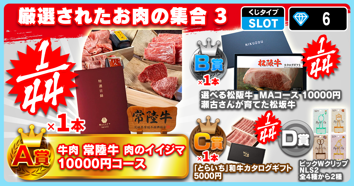 厳選されたお肉の集合 3