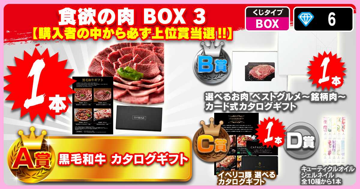 食欲の肉 BOX 3